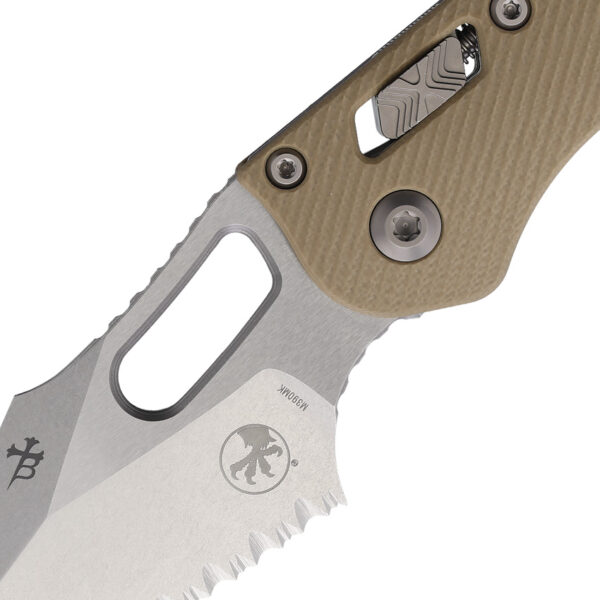 Navaja Microtech Stitch S/E Ram Lok SWTan 169RL-12FLGTTA