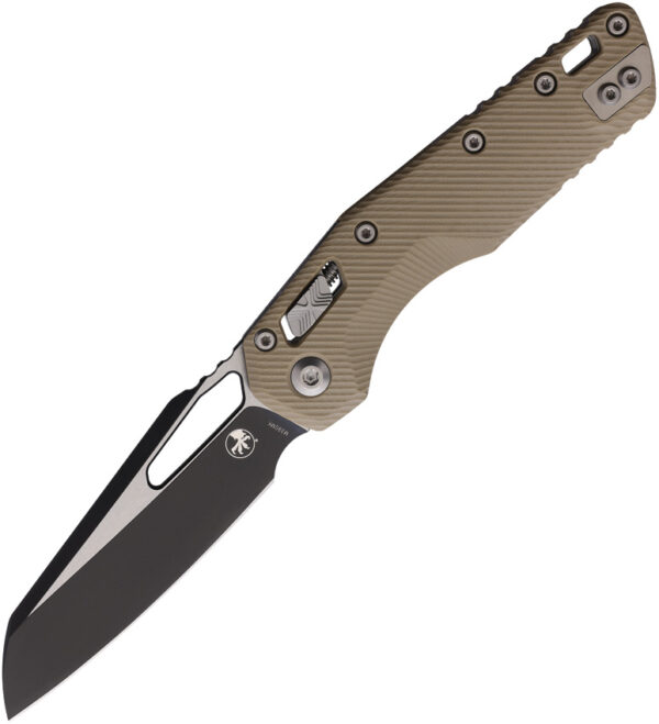 Navaja Microtech MSI Black S/E Fluted Tan G10 210-1FLGTTA