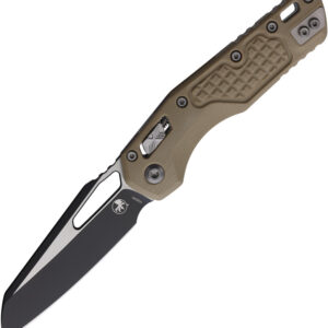 MCT2101FRGTTA-1.jpg Navaja Microtech MSI Ram-Lok Frag G10 Tan 210-1FRGTTA