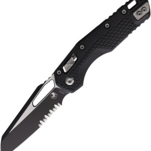 MCT210T2PMBK-1.jpg Navaja Microtech MSI Ram-Lok PS Blk Tri 210T-2PMBK