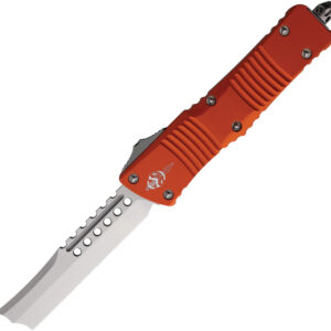 Navaja de barbero Microtech Auto Combat Hellhound Razor  219R-10ORS