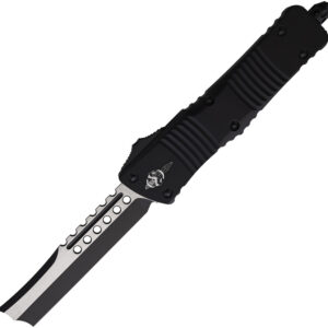 Navaja de barbero Microtech Auto Combat Hellhound Razor 219R-1TS