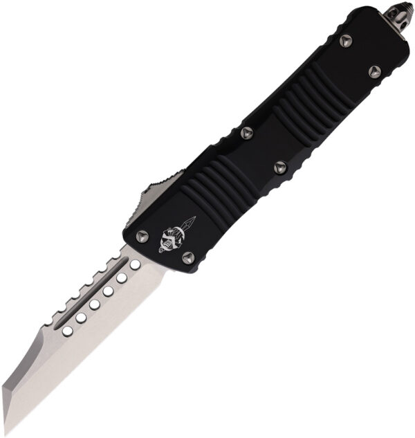 Navaja automática Microtech Auto C-Troodon Warhound Blk 219W-10S