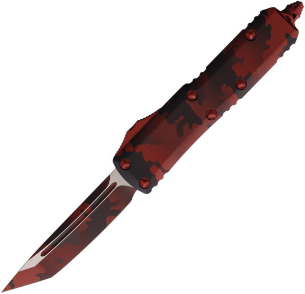 Navaja Microtech Auto UTX-85 t/E OTF Red Camo  233-1RCS