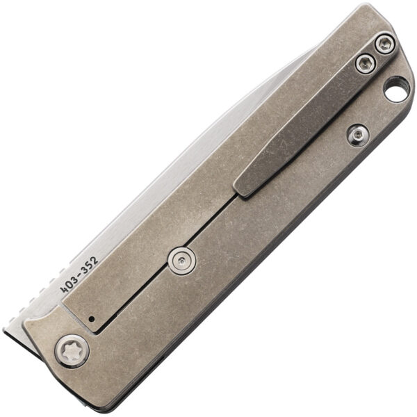 Navaja Medford The Antik Framelock Tumbled MK214STT-01TM-TSCS