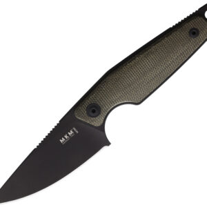 Cuchillo MKM-Maniago Knife Makers Makro 1 Black MK MA01-GCB