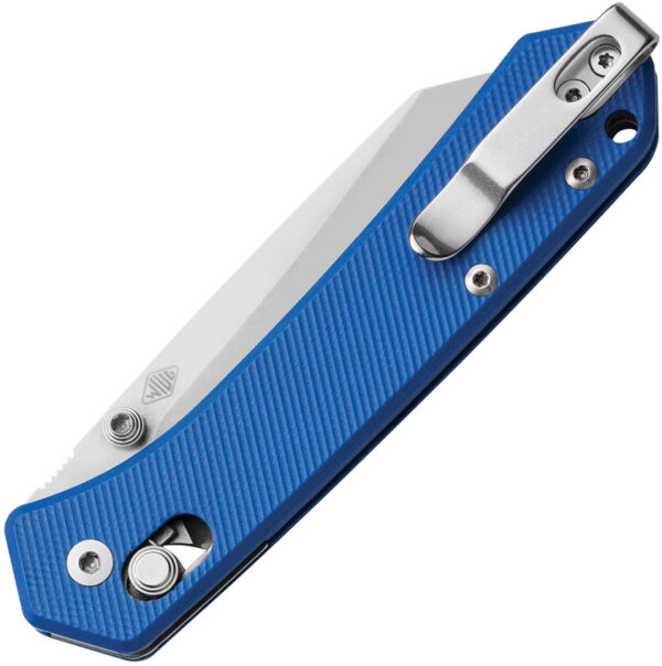 Navaja MKM-Maniago Knife Makers Yipper Crossbar Lock Blue G10 MK YP-GBL