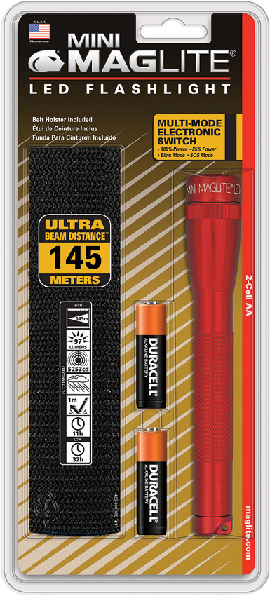 Linterna Mag-Lite Mini Mag-Lite 2AA Cell LED SP2203H