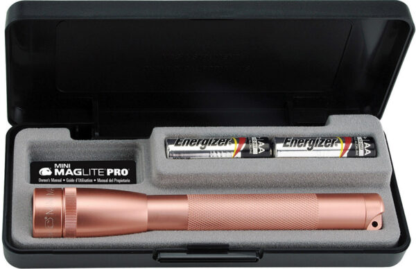 Linterna Mag-Lite Mini Maglite LED 2AA Pro Rose SP2PSV7