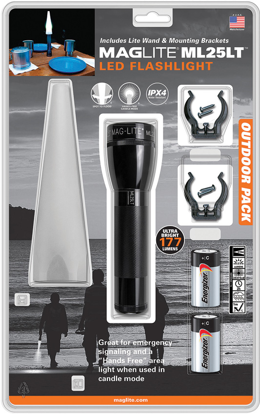 Linterna Mag-Lite ML25LT LED Flashlight Outdoor ML25LT-I2TQG