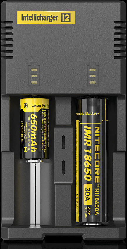 Linterna Nitecore Intellicharger Battery Charger I2