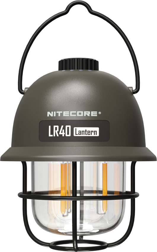 NCLR40G-1.jpg Linterna Nitecore LR40 Camping Lantern Green LR40-ARMY GREEN