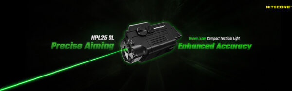 Linterna Nitecore NPL25 Compact Tactical Light NPL25 GL