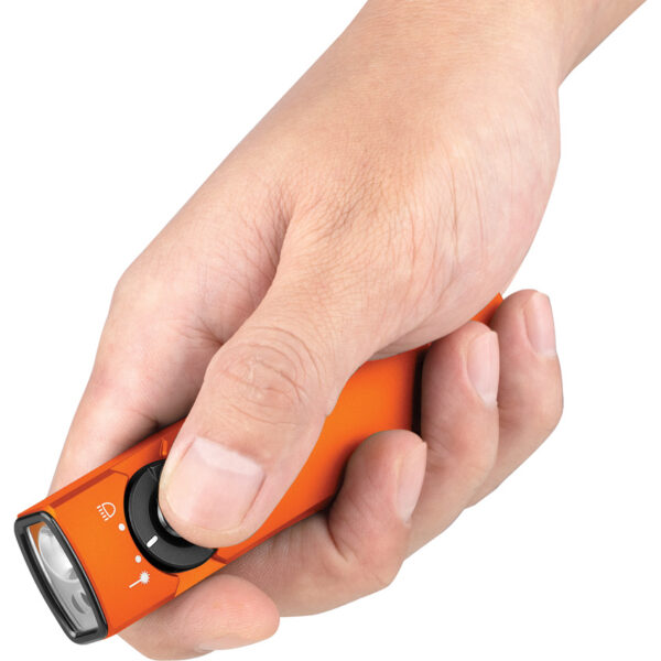 Linterna Olight Arkfeld Flat Flashlight Orange ARKFELDOGCW