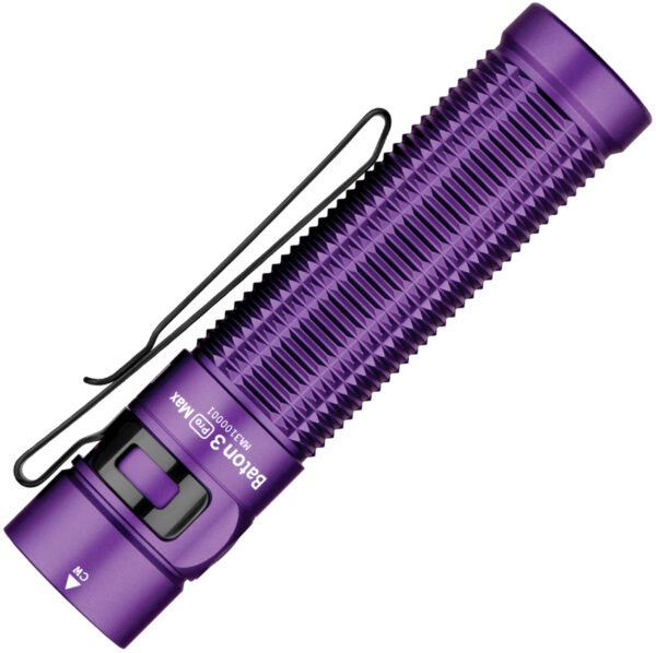 Linterna Olight Baton 3 Pro Max Purple BATON3PROMAXPU