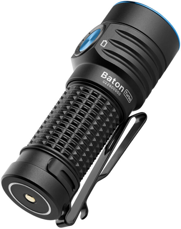Linterna Olight Baton Turbo Flashlight Blk CW BATONTURBOBKCW