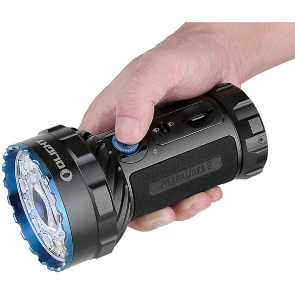 Linterna Olight Marauder 2 Flashlight Black MARAUDER2BK