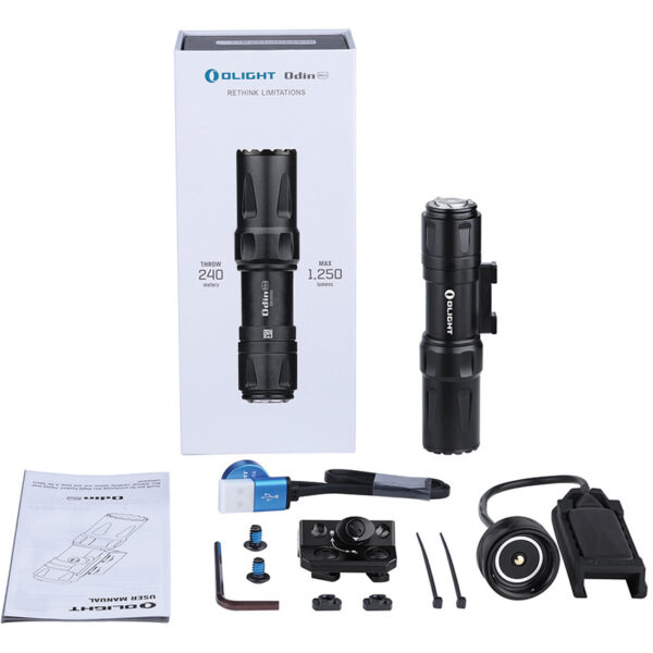 Linterna Olight Odin Mini Tactical Light ODINMINIBK