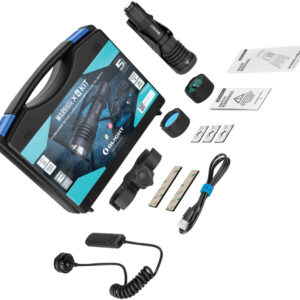 Linterna Olight Warrior X 4 Flashlight Kit WARRIORX4KITMTBK