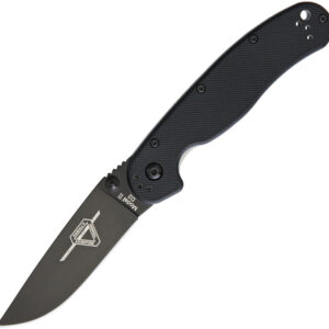 Navaja Ontario RAT II Linerlock Black D2 8830