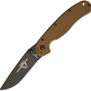 Navaja Ontario RAT II Linerlock Coyote Brown 8830CB