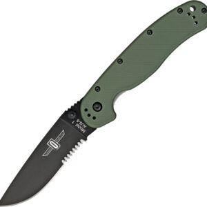 Navaja Ontario RAT I Linerlock OD Green O8847OD