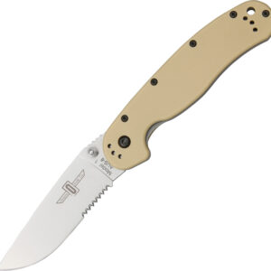 Navaja Ontario RAT I Linerlock Desert Tan O8849DT