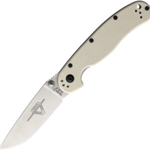 Cuchillo Ontario RAT II Linerlock Ivory G10 8861BONE