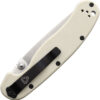 Cuchillo Ontario RAT II Linerlock Ivory G10 8861BONE