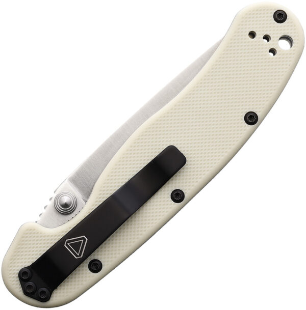Cuchillo Ontario RAT II Linerlock Ivory G10 8861BONE