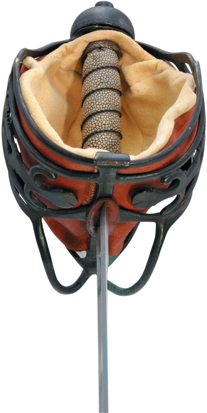 Espada CAS Hanwei Basket Hilt Broadsword Antique SH2002N