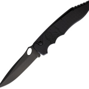 Navaja automática Piranha Knives Auto Predator Button Lock Blk P-10BKT