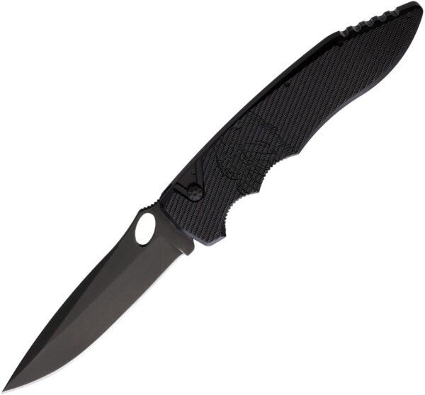 Navaja automática Piranha Knives Auto Predator Button Lock Blk P-10BKT