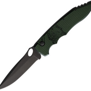 Navaja automática Piranha Knives Auto Mini Predator Button Lock P-11GT