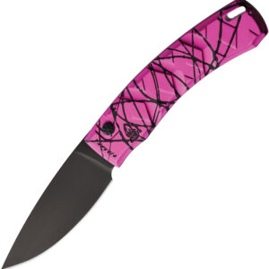 Navaja automática Piranha Knives Auto X Button Lock Pink P-14PKT