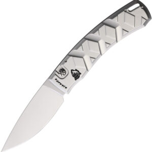 Navaja automática Piranha Knives Auto X Button Lock Silver P-14S