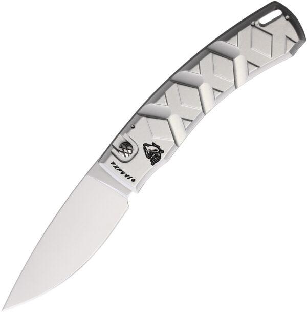 Navaja automática Piranha Knives Auto X Button Lock Silver P-14S