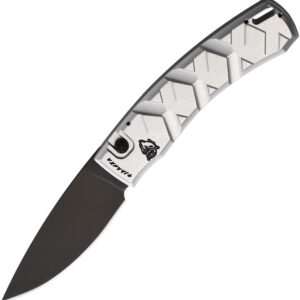 Navaja automática Piranha Knives Auto X Button Lock Silver P-14ST