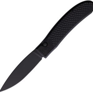 Navaja Piranha Knives Auto Toxin Button Lock Black P-18BKT