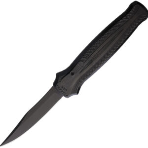 Navaja automática Piranha Knives Auto Rated-R OTF Black P-19BKT