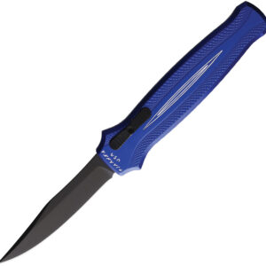 Navaja automática Piranha Knives Auto Rated-R OTF Blue P-19BT