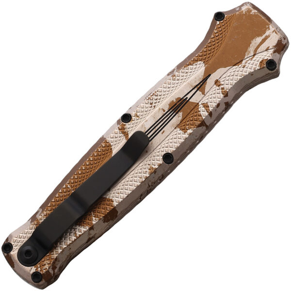 Navaja automática Piranha Knives Auto Rated-R OTF Camo P-19CT