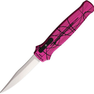 Navaja Piranha Knives Auto Rated-R OTF Pink P-19PK