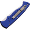 Navaja automática Piranha Knives Auto Pocket Blue Mirror P-1B