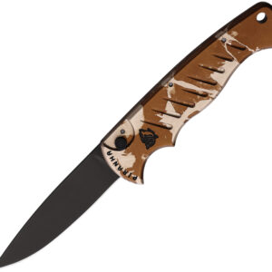 Navaja automática Piranha Knives Auto Pocket Tactical Button P-1CT