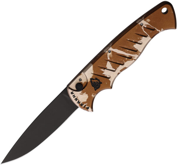 Navaja automática Piranha Knives Auto Pocket Tactical Button P-1CT