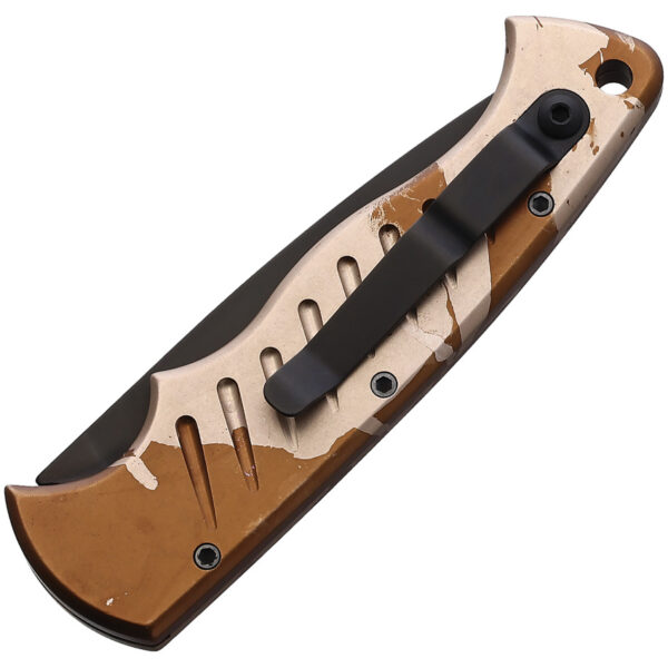 Navaja automática Piranha Knives Auto Pocket Tactical Button P-1CT