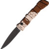 Navaja automática Piranha Knives Auto 21 Button Lock Camo P-21CT