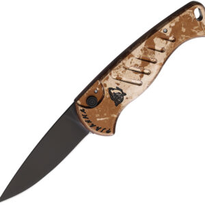 Navaja automática Piranha Knives Auto Fingerling Button Lock P-2CT