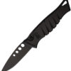 Navaja Piranha Knives Auto Amazon Button Lock Blk P-3BKT